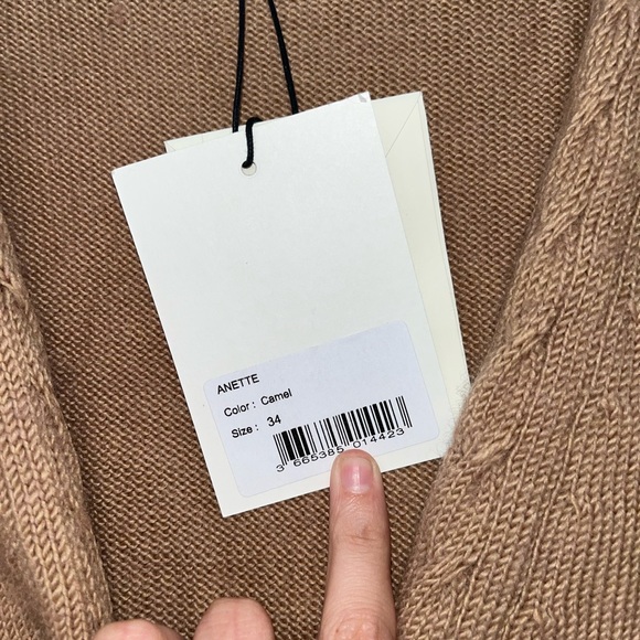NWT Rouje Anette Sweater in Camel Size 34 US 2 - Picture 6 of 12